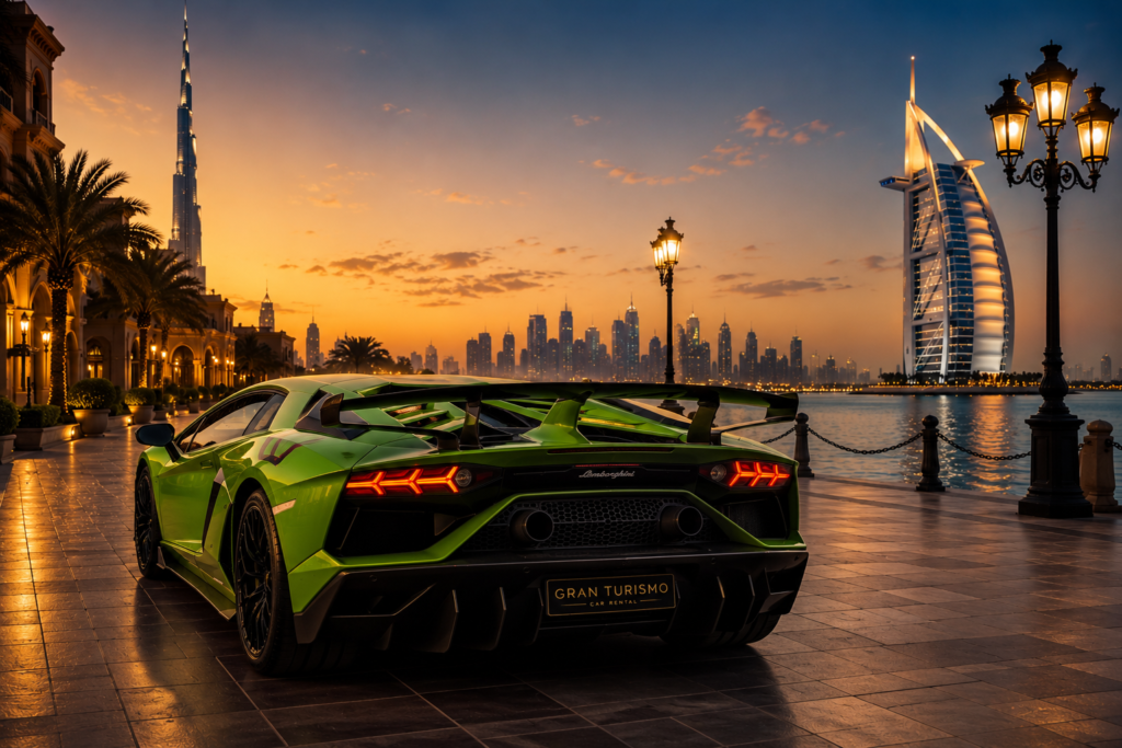 Lamborghini Aventador SVJ Rental Dubai