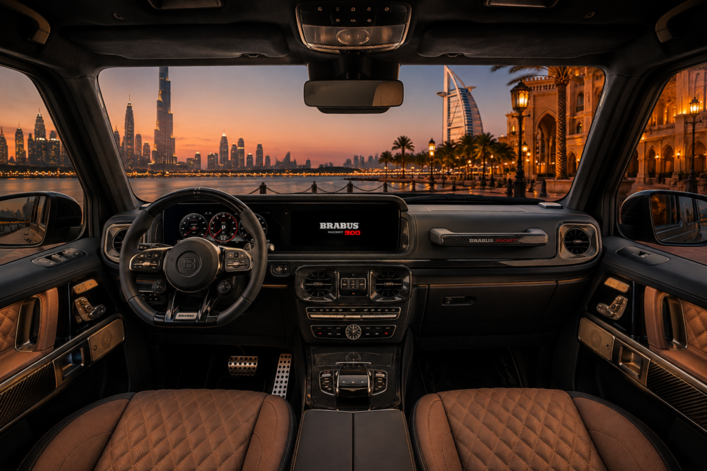 Mercedes-Benz Brabus 900 Rocket Rental Dubai