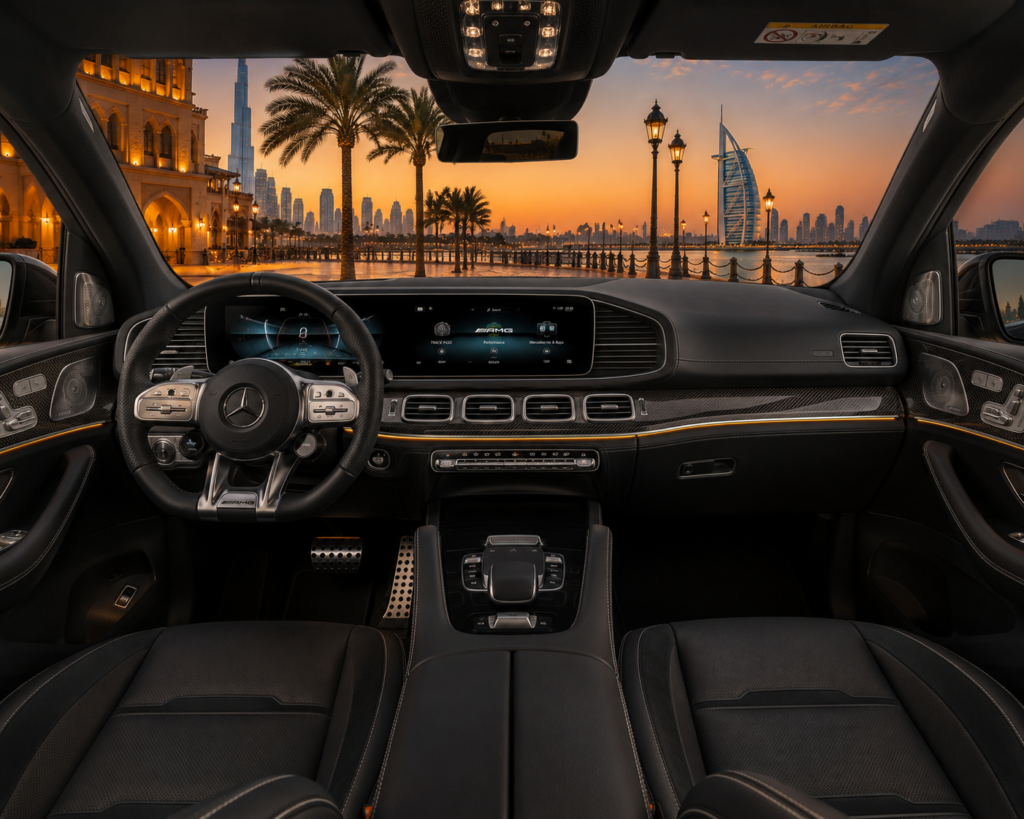 Mercedes-Benz GLE63 AMG Rental Dubai