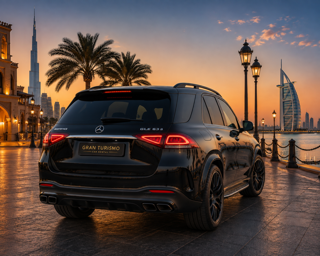 Mercedes-Benz GLE63 AMG Rental Dubai