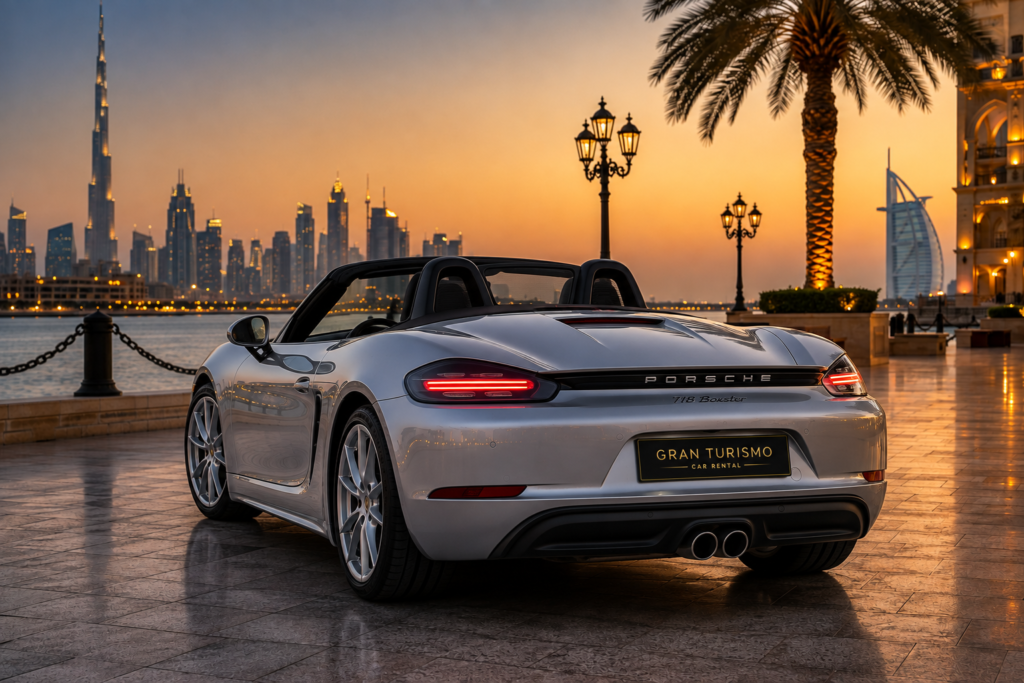 Porsche 718 Boxster Rental Dubai
